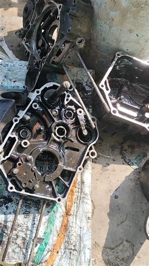 Hero Splendor BS4 2018 model ful engine Safai#music Arvind auto service 😂😗😙