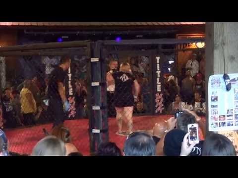 Chic fight at the Knuckle Saloon.