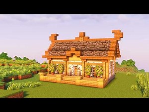 ⛏️Minecraft: How to build Perfect Japanese Starter House 🏠