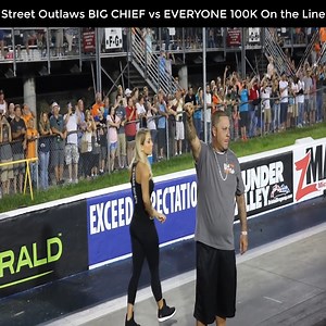 Street Outlaws BIG CHIEF vs EVERYONE 100K On the Line | Big Chief Street Outlaws Fans