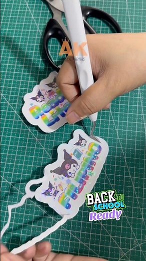 Easy-peel stickers with cricut maker #diy #cricutph #smallbusiness #sticker