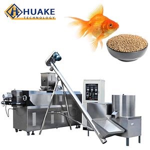 [Hot Item] Floating Fish Feed Mill Pellet Extruder Machine Floating Feed Pellet Pet Food Extruder Processing Machine