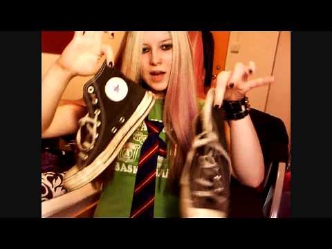 Avril Lavigne Sk8er Boi Tutorial - Make Up, Hair and Clothing! (Requested)