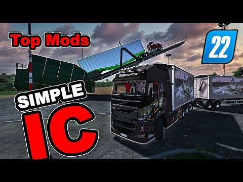 LS22 Top Mods - Simple IC, Trailer Rampe & LKW