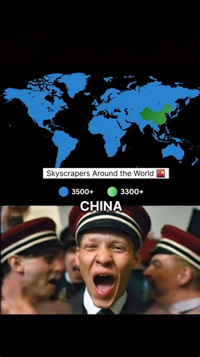 🏙️ Skyscrapers Around the World 🌍 Which country has the most? 👀