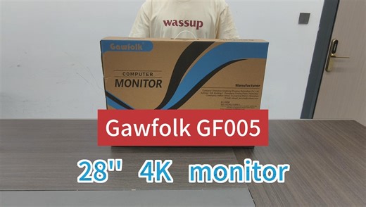Watch Gawfolk GF005 28'' 4K Monitor Mount Installation Video on Amazon Live