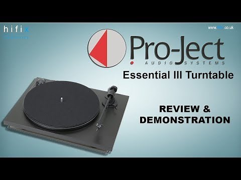 Project Essential III Turntable Review & Demonstration