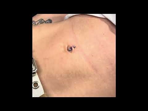 Male Belly Button Piercing by Gwen at Xtremities | Mississauga’s #1 Tattoo & Piercing Studio