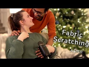 ASMR Fabric scratching Fast and agressive