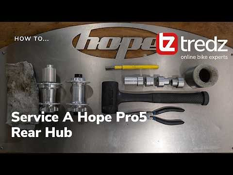 How To Service A Hope Pro5 Rear Hub | Tredz | Online Bike Experts