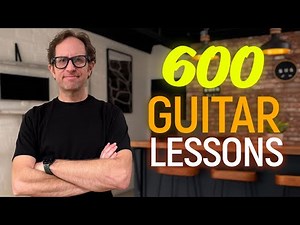 I just completed my 600th in-depth guitar lesson. What's next?