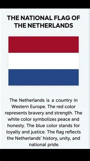 Netherlands Flag 🇳🇱 | English Zone