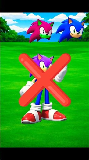 Recognize the Real Sonic! #sonic #sonicthehedgehog #sonicexe ,#bluesonic