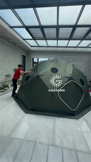 The Fastest Ice Fishing Tent Setup You'll Ever See!