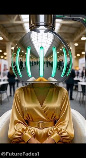 Dubai’s Newest AI Salon Robot Will Shock You! 😲 From Afro to Bob in Seconds ✂️