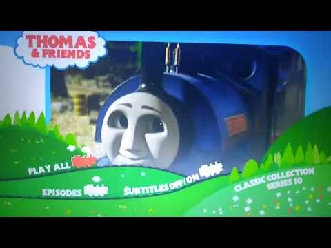 dvd menu walkthrough Thomas & Friends the complete season 10 UK DVD 2010