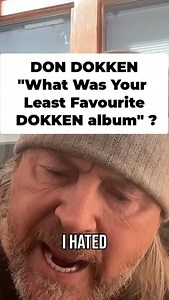 From “The Rock’n’Blues Experience “ Tim Caple with Don Dokken so we know Dysfunctional was Don’s favourite Dokken album what then was his least favourite #dokken #dondokken | The Rock'n'Blues Experience