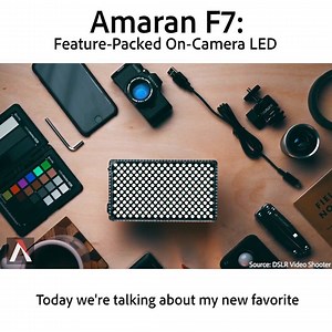 What's your favorite feature of the new Amaran F7? DSLR Video Shooter runs through some of his. Peep the full video here: https://youtu.be/2gb0Cr17oHk | Aputure