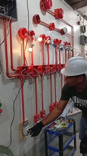 Stairway lamp-control Individual practicum. Week 2, Day 2 ⚡ Building Wiring Installation Troubleshooting and Maintenance #highlightsシ゚ | Electrical Apprentice