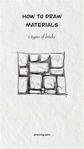 How to draw a brick wall (08) #sketch #drawing #art #howtosketch #asmr