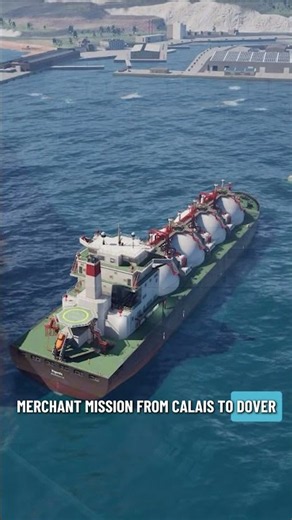LNG Tanker Mission | Calais to Dover | Professional Ship Simulator
