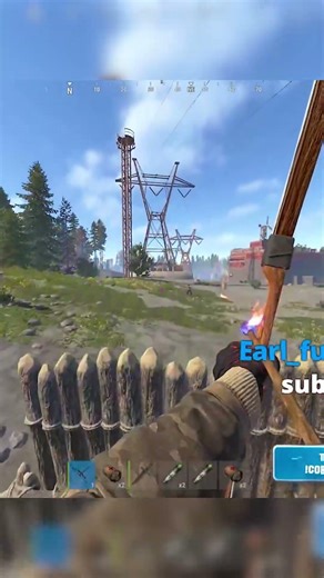 Rust Pro only needs bow 😈 #rust #shorts #coconutb