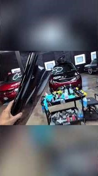 Expert Rear Window Tint Install | Heat Shrink Film Method