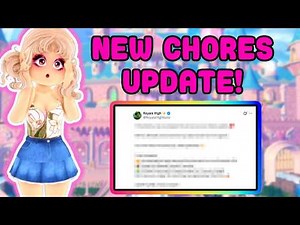 New Chores Update Coming Royale High (April Fools)