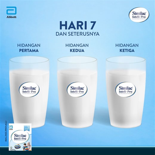 46 reactions · 12 shares | Dapatkan nutrisi optimum untuk Si Manja yang tersayang daripada Similac® Intelli-Pro®! Intelli-Pro® boleh mengoptimumkan perkembangan Si Manja dari segi kognitif & tingkah laku. ​ ​Ketahui lebih lanjut tentang Similac® Intelli-Pro® sekarang! https://abbottnutrition.com.my/products/similac-intelli-pro ​ #AbbottCares #Intellipro #Similac | MY Abbott Cares | Facebook