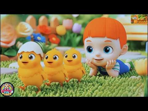 Sing & Count 1 2 3 with Chicks 🎵 | Educational Numbers Song for Kids