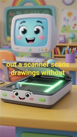 The computer rhyme ☺️👻🤷 #computereducation #forkids #cartoon #preschool #cartoon