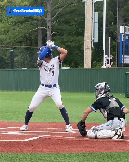 Top draft prospect Ethan Holliday's swing is too smooth 😮‍💨 (🎥: PrepBaseballOK) | MLB