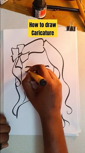 How to Draw Caricature | Beginner Level | #caricature #arttutorial #tutorial #howtodraw