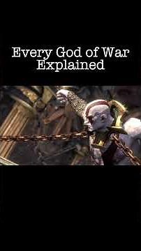 Every God of War Explained