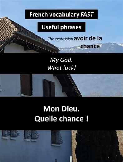What luck! / Quelle... #frenchforbeginner #french #frenchforbeginner #frenchpronunciation