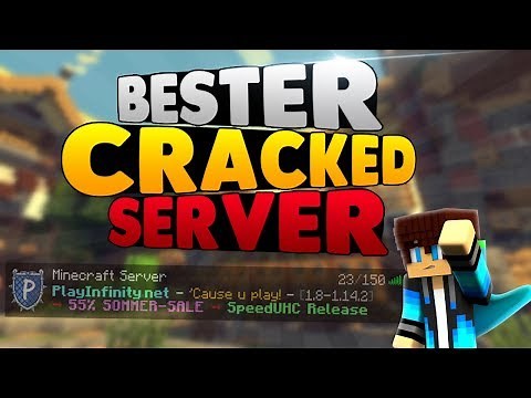 Der BESTE CRACKED Server | MINECRAFT SERVER VORSTELLUNG | PlayInfinity.net