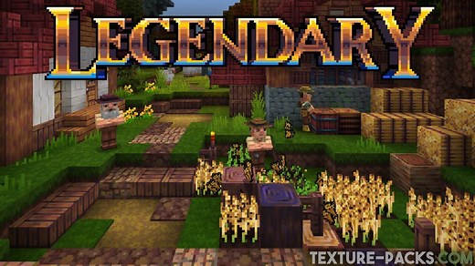 Legendary Texture Pack 1.19.4 / 1.18.2 | Download