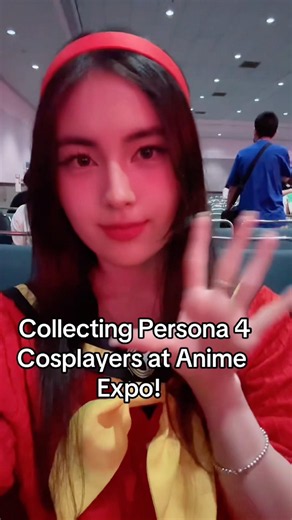 Collecting Persona 4 Cosplayers! ❤️ #shorts #persona4revival