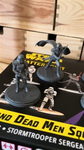 This weeks minature Monday! Played some #starwars legion and build some shatterpoint