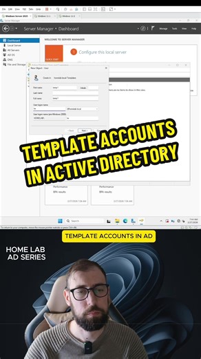 Template Accounts in Active Directory Explained