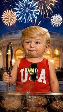 Baby Trump's 4th Of July Goes Horribly Wrong 🇺🇸