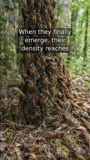 Did You Know - Cicadas can emerge after 17 years underground simultaneously?