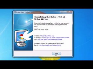Ruby Programming Tutorial - 1 - Installing Ruby Video Lecture | Introduction to Coding with Ruby - Back-End Programming