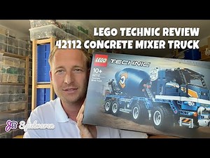 We got it! LEGO Technic review 42112 Concrete Mixer Truck