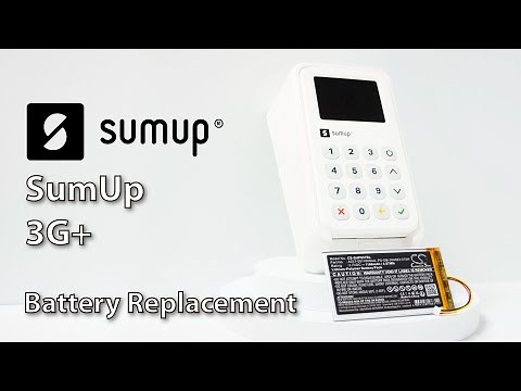Battery Replacement CS-SUP037BL SumUp 3G+