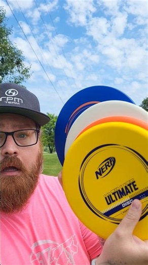 All 4 NERF Disc Golf discs by Prodigy Disc! 😍 #shorts