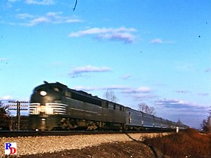 Four passenger trains on the New York Central. From the Green Frog Productions show New York Central Odyssey Special" https://rfd.video/NYCOdyssey | Classic Streamliners