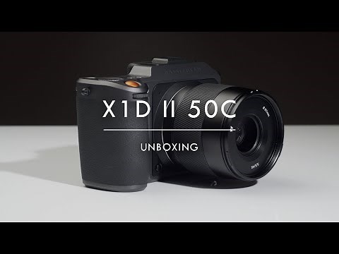 X1D II 50C Unboxing