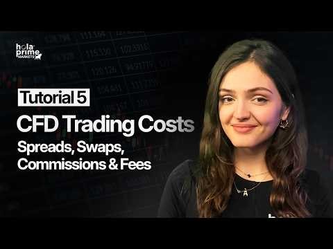 CFD Trading Costs Explained — Spreads, Commissions & Swaps (For Beginners)
