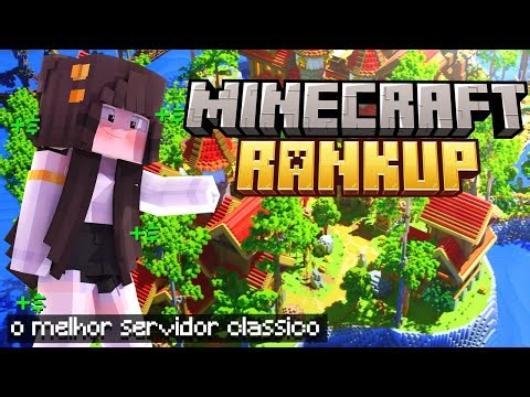 NOVO SERVIDOR de RANKUP CLASSIC com MINAPVP, CRATES E MAIS! - PIRATA E ORIGINAL